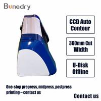 Découpeuse de vinyle automatique de bureau AB-450, alimentation 450 mm, découpe 360 mm, caméra CCD, moteur pas à pas pour autocollants, décalcomanies et étiquettes
