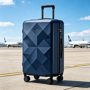 Valise rigide pour ordinateur portable avec logo personnalisé, 28 pouces, approuvée par la TSA, roues pivotantes à 360°, poignée ergonomique, bagages de voyage haut de gamme pour les voyages - Product Image 1