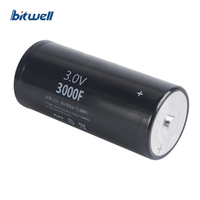 Supercondensateur cylindrique de type soudé au laser BitWell série BWM 3.0V 650-3600F Farad pour systèmes de stockage d'énergie