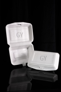 Three-Compartment <b>Box</b> Fast Food <b>Box</b> Breakfast <b>Box</b> Disposable Foam Food <b>Box</b> Food Container Lunch <b>Box</b> Single-use Foam Container - Product Image 4