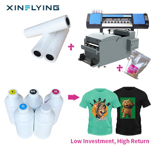 Tinta de impresora XinFlying DTF de alta resistencia al color Multi colores CMYK + tinta blanca Florecence DTF Entrega de 5 a 7 días. - Product Image 5