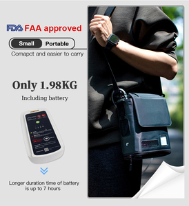 Ce được phê duyệt longfian JAY-1000P xung dòng chảy xách tay oxy Bộ tập trung - Product Image 5