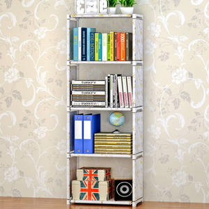 Estantería de Almacenamiento <span class=keywords><strong>Plegable</strong></span> y Apilable de 5 Niveles Suoernuo para Decoración del Hogar, Montada en la Pared - Product Image 2