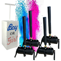 Bombe de Révélation de Sexe Noire Écologique Poudre Artifice Canons Machine Vente en Gros Démarrage en Un Clic
