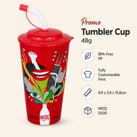 Haute qualité Portable 500ml ensemble de verres en plastique couvercle paille OEM vente chaude enduit pour enfants retour école sûr pour lave-vaisselle