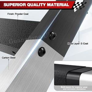 ULON <span class=keywords><strong>Porte</strong></span>-bagages de toit à cabine d'accès pour 2005-2023 T-oyota Tacoma 2e génération, M6 Bolt Installation Cargo Carrier (2 portes seulement) - Product Image 3