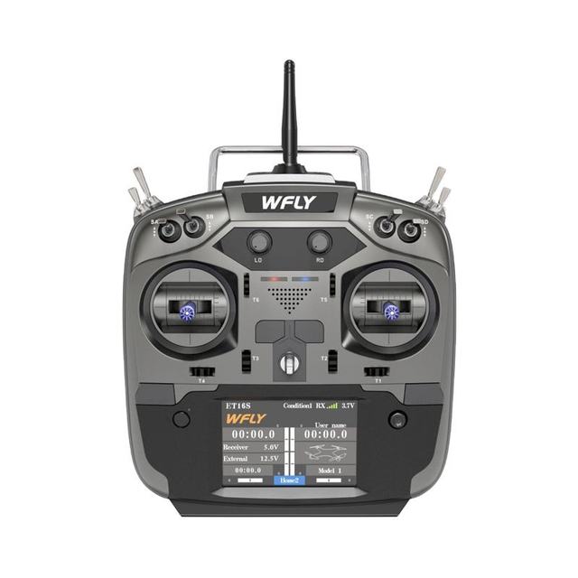 WFLY ET16S RC Transmitter for Fixed Wing & Helicopter 16CH 2.4GHz Radio Remote Control