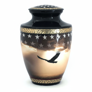 Urnas de cremación para adultos de latón hechas a mano de hermoso diseño moderno urnas funerarias conmemorativas para adultos para cenizas hermoso monumento - Product Image 1