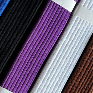 Cinture da Jiu-Jitsu Personalizzate Morbide e Resistenti per Bambini e Adulti 2025 - Prezzo all'Ingrosso Abbigliamento Arti Marziali - Product Image 2