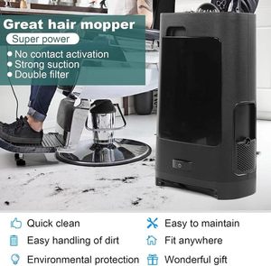 <span class=keywords><strong>Aspirateur</strong></span> de salon de coiffure 2.7L Machine de nettoyage de cheveux cassés stationnaire sans contact Poubelle de salon de coiffure électrique puissante - Product Image 4