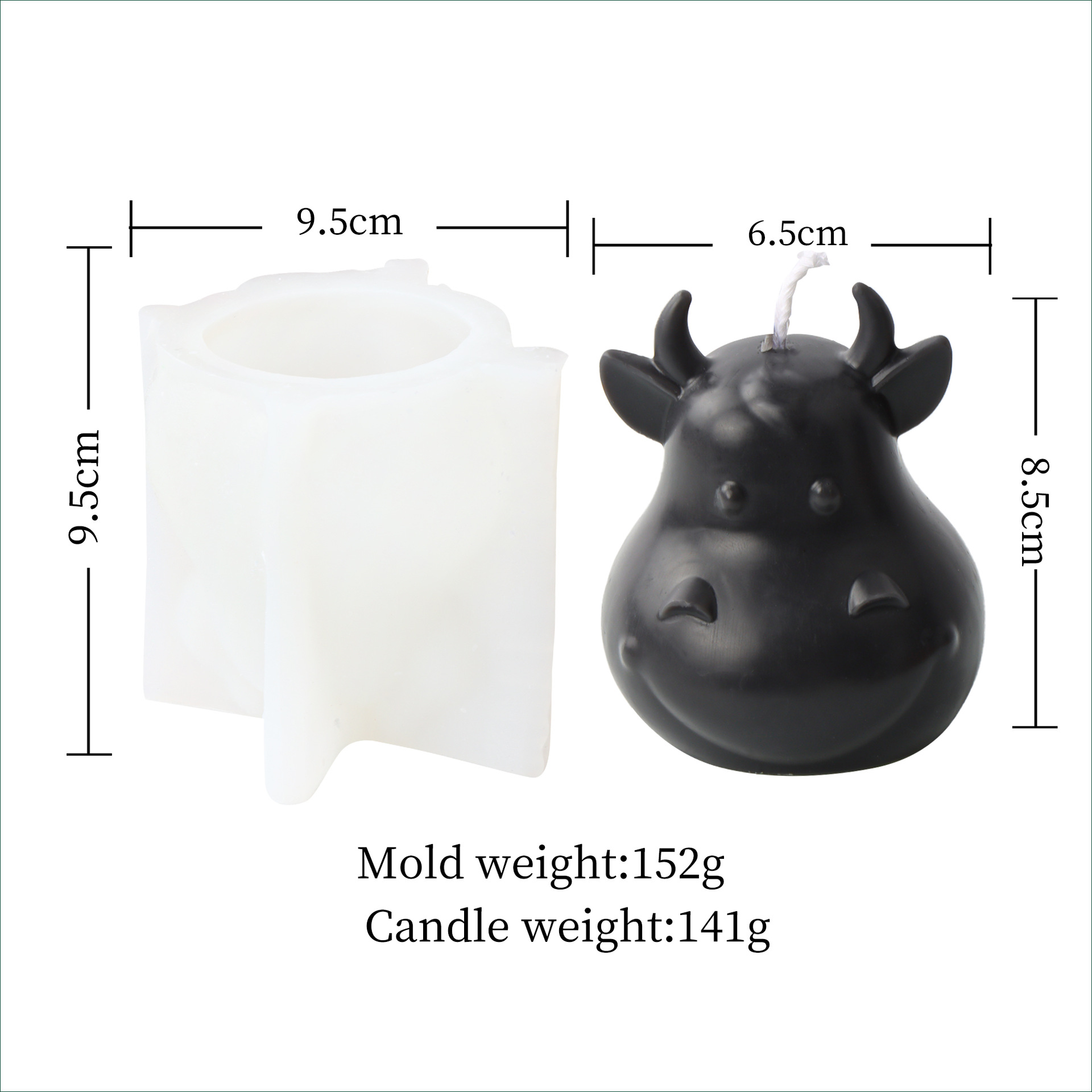 Moule tête de buffle 2