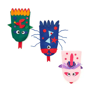 Handmade Tự Làm Cảm Thấy Búp Bê Làm Thiết Lập Sáng Tạo Dán Giáo Dục Đồ Chơi Cho Trẻ Em Của Trí Tuệ Sáng Tạo Cho Quà Tặng Sinh Nhật - Product Image 3