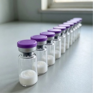 Peptide GHK-Cu de haute qualité, peptide de cuivre bleu lyophilisé, GHK Cu 50/100 mg, matières premières cosmétiques à base de peptide de cuivre - Product Image 2