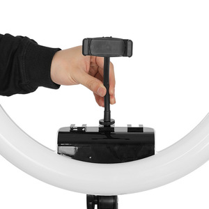 LED Ring Light 18 Inch 5600LM 320 LEDs Cool Warm Light Portable Photography Light for Live Streaming Mobile Phone <b>Shooting</b> - Product Image 2
