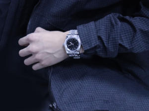 Montre mécanique de sport étanche pour homme, bracelet de 18 mm, cadran à aiguilles en acier inoxydable, montres de créateur résistantes à l'eau - Product Image 5