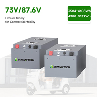 Batterie de véhicule électrique, pack de batteries au lithium personnalisé 60 volts 72v Lifepo4 pour EV OEM ODM