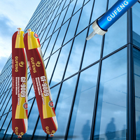 Sellador Estructural Transparente de Silicona GF 9009 para Puertas y Ventanas
