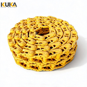 Cadena de oruga PC210 para excavadora Cat, piezas de repuesto para maquinaria de construcción - Product Image 1