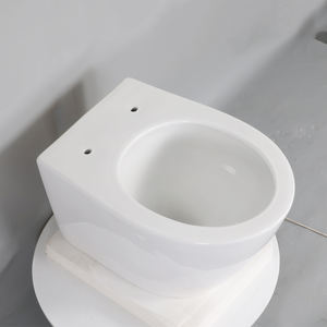 WC suspendu mural en céramique rond pour salle de bain, fabriqué en usine - Product Image 4