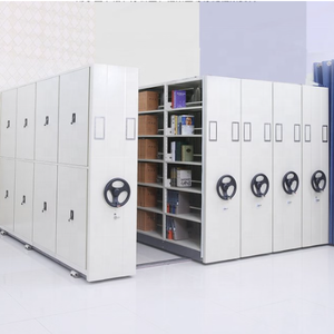 Étagères mobiles intensives en acier pour bibliothèque, armoire de rangement métallique pour livres scolaires, rayonnages <span class=keywords><strong>d</strong></span>'archives - Product Image 5