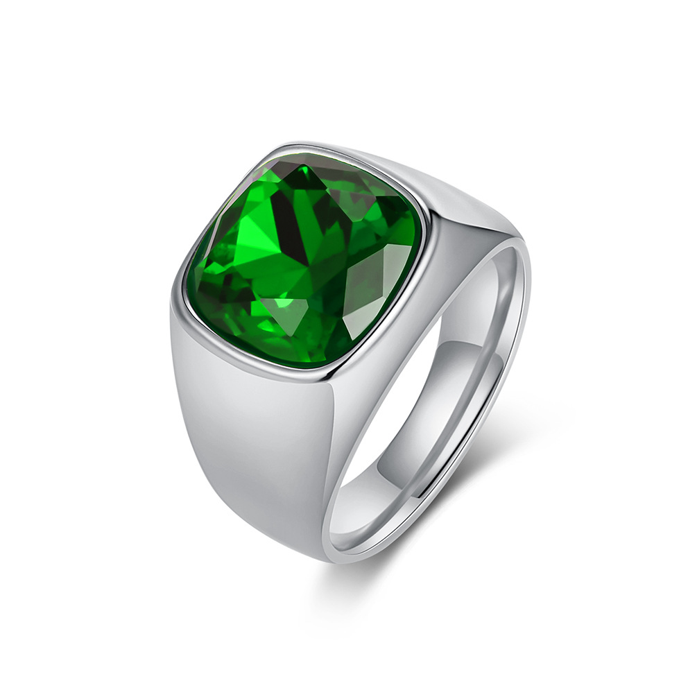 Couleur acier (diamant vert)