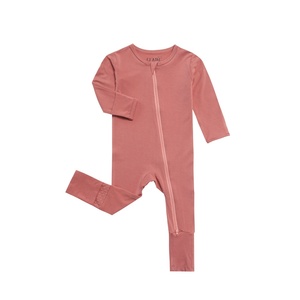 Tutina per Neonati in Fibra di Bambù, Primavera-Autunno, da 0 a <span class=keywords><strong>1</strong></span> <span class=keywords><strong>Anno</strong></span>, <span class=keywords><strong>Pigiama</strong></span> Intero con Chiusura a Cerniera per Bambini e Bambine - Product Image 4