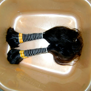 Extensiones de Cabello Indio Remy Virgen, Doble Trama a Máquina, 100g, Aptas para Permanente, Logotipo Personalizado, Todos los Colores Compatibles, Venta al Por Mayor - Product Image 1