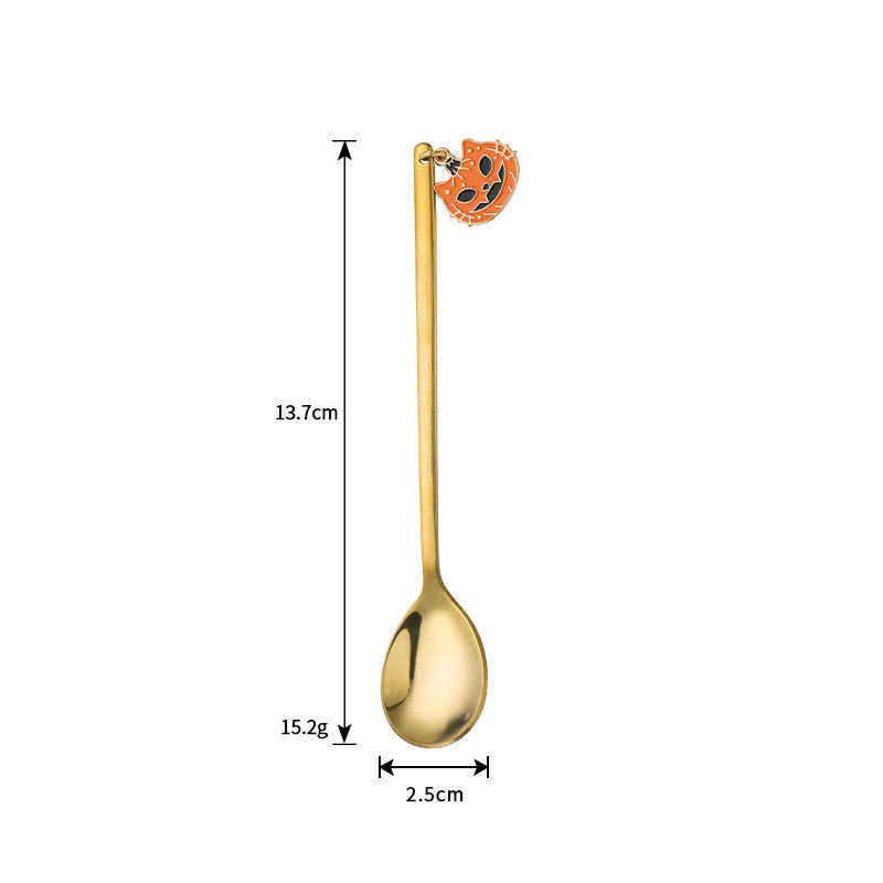 Gold-cat spoon