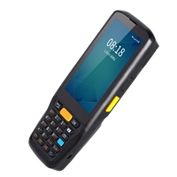 Scanner de codes-barres, robuste, Android 9.0, 2D, clavier, collecteur de données mobiles avec poignée de pistolet, Option de batterie, 10 pièces