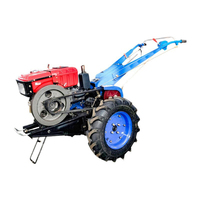 Mini tracteur agricole multifonctionnel à faible prix, 2 roues motrices, transmission par engrenages, moteur diesel 20 CV, garantie 1 an, testé et inspecté