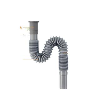 Tuyau télescopique en plastique flexible universel, épaissi, résistant à la corrosion, anti-odeur, pour lavabos, tuyaux de plomberie pour légumes - Product Image 3