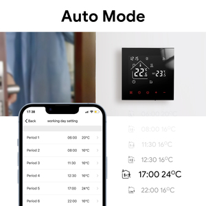 <span class=keywords><strong>Thermostat</strong></span> intelligent Zigbee haute stabilité TDR89, <span class=keywords><strong>fonctionnement</strong></span> simple et professionnel pour la gestion de la température des chaudières à <span class=keywords><strong>gaz</strong></span> - Product Image 6