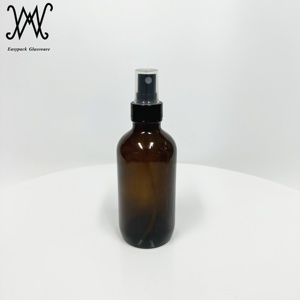 زجاجة بخاخ زجاج أسود لامع 4 أونصة مع بخاخ رذاذ خفيف 22-حماية من الأشعة فوق البنفسجية لتشطيب الرقبة - Product Image 5