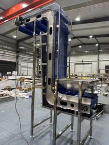 מסוע מודולרי להרמת מכסי בקבוקים והעברת חומרים אנכית - Product Image 2