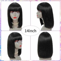 Vente d'usine 360 dentelle perruques cheveux humains pré plumer Machine faisant frontale Bob perruque 180% densité court Pixie pré plumé dentelle perruque