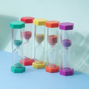 Minuteur en forme de sablier hexagonal Art Déco fait main 1/3/5/10/15 minutes pour la décoration de la maison, du bureau, souvenir d'anniversaire et de Noël - Product Image 2