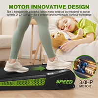 Tapis de marche silencieux avec télécommande, prix usine OEM&ODM, pour utilisation sous le bureau