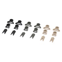 Clips pivotants pour lunettes Accessoires de casque en plastique de haute qualité, durables et faciles à assembler pour composants de casque de lunettes