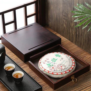 Wooden Drawer Storage <b>Box</b> Rectangle Tabletop Mount Multi Layer Jewelry Organizer Dehua First Class Product - Product Image 3