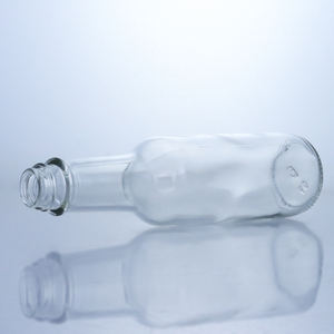 Bouteille de bière en verre transparent à col long de 330ml 500ml avec bouchon couronne Bouteille de boisson de haute qualité pour soda, jus, kombucha, <span class=keywords><strong>cidre</strong></span> - Product Image 2