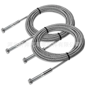 Cable ecuadorador giratorio de elevación de 2.5m con acoplamiento de acero inoxidable 304 para SPO10 N372 - Product Image 4