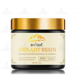 Kualitas tinggi 30 gram Shilajit murni Himalaya emas suplemen Anti penuaan alami Resin Shilajit