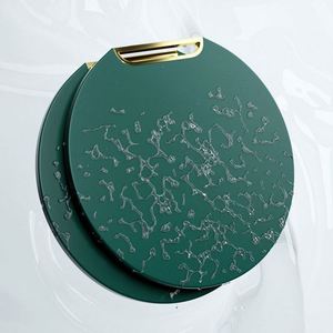 Planche à découper carrée en plastique antidérapante double face pour la cuisine, avec fonction de récupération des résidus - Product Image 4