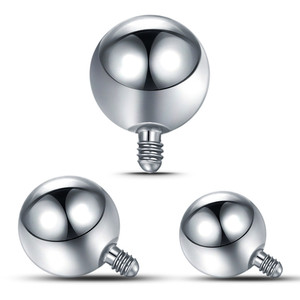 Bolas de Repuesto con Rosca Externa de Titanio G23 para Piercings Corporales, Ombligo, Industrial, Pezón, etc. - Product Image 5