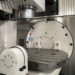 LUZHONG BMC650 Centre d'usinage à portique CNC <span class=keywords><strong>5</strong></span> axes de haute précision Système Heidenhain robuste axe B axe C BT50 220V BT40 - Product Image 5