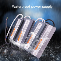 Fuente de Alimentación AC-DC Impermeable SZKEYAA FS-80W, Entrada 90-250V, 60-600W, 6.66A, 50-60Hz, para Tiras LED, Cajas de Luz Publicitarias, Exteriores