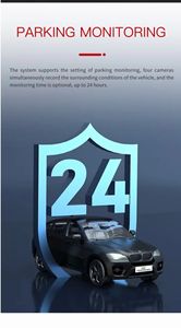 Cámara de grabación de conducción de <span class=keywords><strong>cuatro</strong></span> vías para coche, monitor de <span class=keywords><strong>aparcamiento</strong></span> original incorporado, compatible con original, 4 cámaras, 360 - Product Image 6