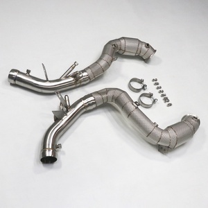 ท่อเรโซแนเตอร์ตรง M178 สำหรับ Mercedes-Benz E63AMG W213 4.0T ปี 2016+ ผลิตจากสแตนเลส 304 - Product Image 2