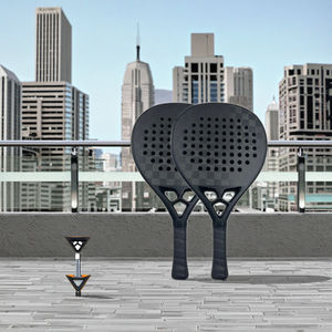 2025 Premium OEM Raquette De <span class=keywords><strong>Tennis</strong></span> Drop Shot Padel Diamant Fibre De Verre Carbone Portable Raquette Fait Polyester Paleta Padel Bracelet - Product Image 1