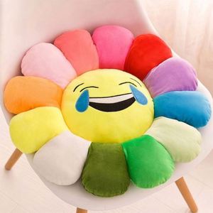 Almohada de Peluche de Girasol Súper Suave Kawaii, Cojín Relleno de Algodón PP, Juguete Antiestrés de Nailon Unisex para Bebés y Adultos - Product Image 2